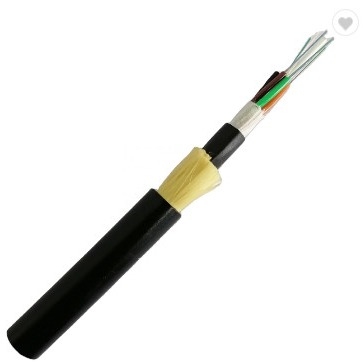 câble optique autosuffisant de fibre de diélectrique de fil de 24cores ADSS G652D Aramid