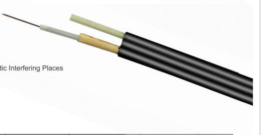 12 Figure de base 8 Cable autoportant GYFXTC8F Cable à fibre optique aérienne extérieure