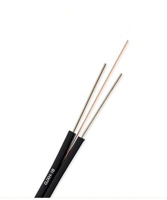 G657A1/G657A2 LZSH câble à fibre optique FTTH en gaine GJXH 1 noyau en mode unique