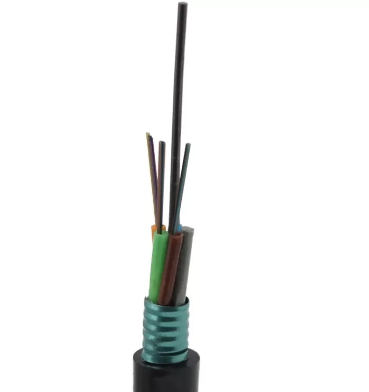 GYTA04 Cable en fibre optique extérieure avec enveloppe en PE en aluminium et anti-termites anti-rongeurs