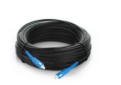 FTTH câble de patch de fibre optique LC SC ST FC PC UPC APC mode unique Simplex extérieur câble de décharge de fibre optique