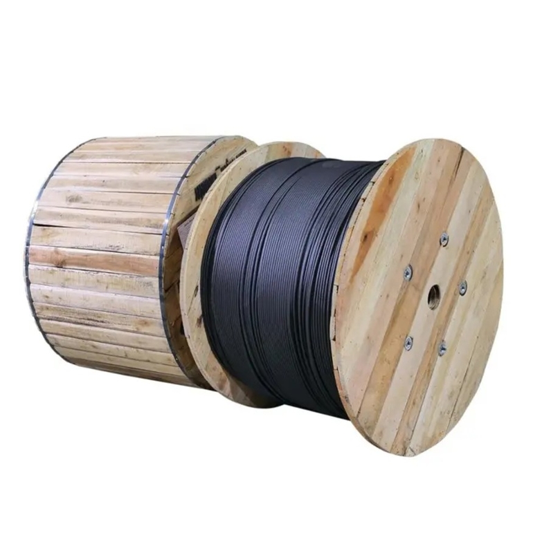 Cable optique en acier blindé extérieur GYTS 2-144f type à tubes lâches