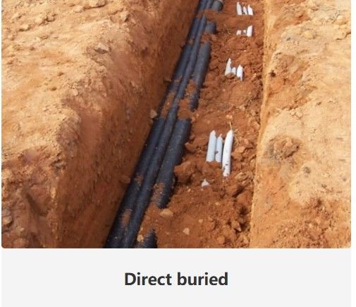 Le câble optique PE en gaine enterré directement GYTA53 12,2-19,7 mm de diamètre selon les exigences du client