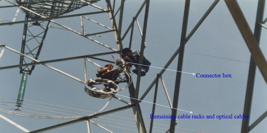 Cable à fibre optique OPGW 4-48 Multimode mono-mode pour les systèmes électriques