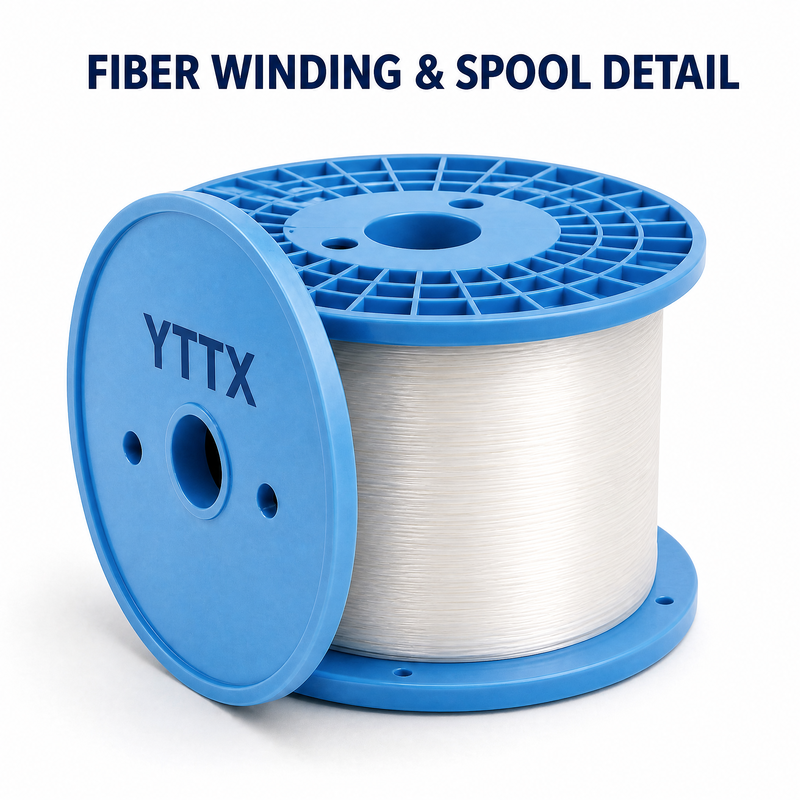 FPV Fibre SM fibre G657A1 50/60KM Tension 60-70N Atténuation ultra-faible
