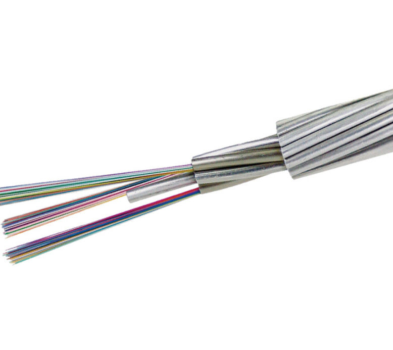 52 mode unitaire lâche multiple de câble optique de fibre du tube OPGW de noyau