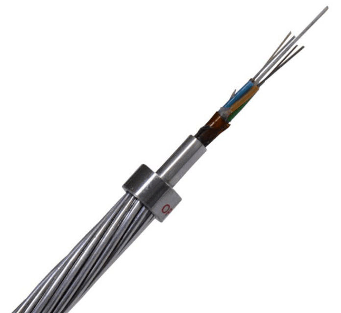 52 mode unitaire lâche multiple de câble optique de fibre du tube OPGW de noyau