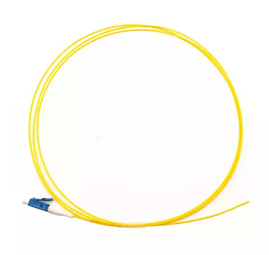 PVC LSZH 1.5m LC/Pc de tresse de fibre optique du mode unitaire 0.9mm FTTH de LC UPC APC