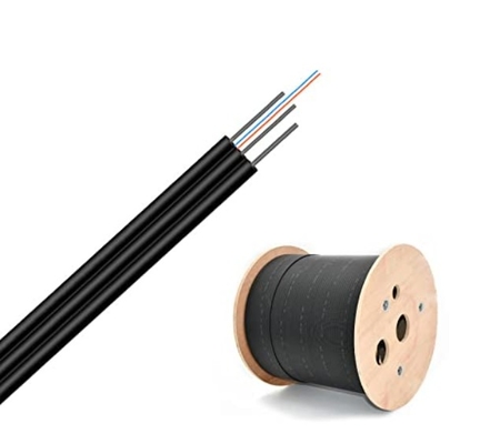 Cable de décharge extérieur bleu Cable de patch pour l'installation de réseaux FTTH