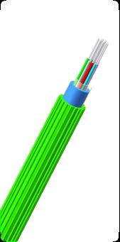 Cable micro soufflé à l'air par enveloppe HDPE Distance de soufflage 2000 m